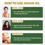 Buy Mystiq Living Argan Oil, Cold Pressed Organic, Pure Moroccan Argan Oil For Hair, Skin, Face Beard - 15 ml - Purplle