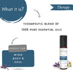 Buy Mystiq Living Therapy - Deep Sleep Roll On: Blend Of 100% Natural and Pure Essential Oils 10 ml - Purplle