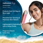Buy Aqualogica Radiance+ Dewy Lightweight Sunscreen Gel SPF 50+ PA+++ for Oily & Acne-Prone Skin 50 gm - Purplle
