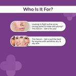 Buy The Derma Co.1% Salicylic + Hyaluronic Night Repair Face Serum-Gel for Acne-Prone Skin (50 g) - Purplle