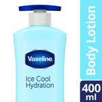 Buy Vaseline Ice Cool Hydration Lotion, 400 ml - Purplle