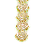 Buy Karatcart Light Green Beads Gold Plated Kundan Bridal Wedding Hair Braid Choti - Purplle