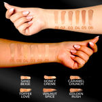 Buy FACES CANADA Ultime Pro HD Liquid Concealer - Caramel Crunch 03, 3.8ml | Natural Matte Finish | 12HR Long Stay | Covers Dark Circles, Puffiness, Blemishes | Blends Easily | Orange & Vitamin C Enriched - Purplle