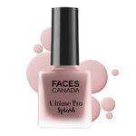 Buy Faces Canada Ultime Pro Splash Matte Nail Enamel Candy Floss M05 - Purplle