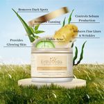 Buy Ertheveda Potato Face Pack with Cucumber Extracts & Vitamin E - For Blemishes, Dark Spots, Tan Removal & Acne Removal | For All Skin Types - Vegan, No Paraben & No Synthetic Fragrances - 100g - Purplle