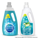 Buy Fiama Fresh Moisturizing hand wash, Peppermint and Green Apple, 1000ml refill pack - Purplle