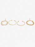 Buy YouBella Women Set of 4 Gold-Plated Bracelets - Purplle