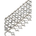 Buy YouBella Silver-Toned & Beaded Mirror Work Jewellery Set - Purplle
