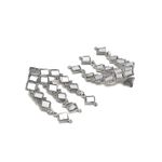 Buy YouBella Silver-Toned & Beaded Mirror Work Jewellery Set - Purplle