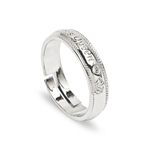 Buy YouBella Set Of 2 Silver Plated Couple Ring - Purplle