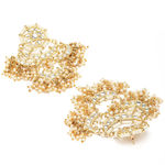 Buy Karatcart Gold Plated Pearl Choker Necklace Set for Women - Purplle