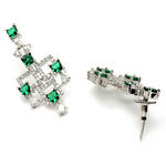 Buy Karatcart Silver Tone Green AD Necklace Set for Women - Purplle