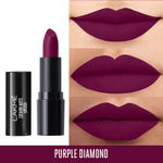 Buy Lakme Cushion Matte Lipstick, Purple Diamond, 4.5g - Purplle