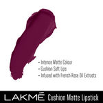 Buy Lakme Cushion Matte Lipstick, Purple Diamond, 4.5g - Purplle