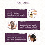 Buy Khadi Essentials Red Onion Shampoo With Blackseed & Jaborandi 200ml For Hair Fall Control - Purplle