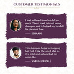 Buy Khadi Essentials Red Onion Shampoo With Blackseed & Jaborandi 200ml For Hair Fall Control - Purplle