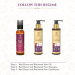 Buy Khadi Essentials Red Onion Shampoo With Blackseed & Jaborandi 200ml For Hair Fall Control - Purplle