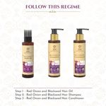 Buy Khadi Essentials Red Onion Hair Conditioner 200 ml - For Hair fall Control, Hair Growth with Black Seed & Jaborandi Oil, Vitamin E Oil Sulphates & Parabens Free - Purplle