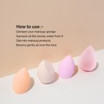 Buy Daily Life Forever52 Beauty Sponge SP011 (1 PCS) Colour may vary - Purplle