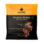 Buy Auric Vegan Protein Powder for Men & Women (Dark Chocolate Flavor) 8 Sachet - Purplle