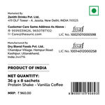 Buy Auric Vegan Protein Powder for Men & Women (Vanilla Coffee Flavor) 8 Sachet - Purplle