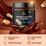 Buy Auric Peanut Butter For Men - Natural & Tasty | Made with Ayurvedic Herbs 400 Gram - Purplle