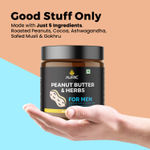 Buy Auric Peanut Butter For Men - Natural & Tasty | Made with Ayurvedic Herbs 400 Gram - Purplle