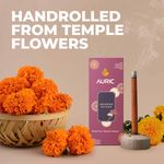 Buy Auric Bamboo less Dhoop Sticks (20 Natural Incense Sticks) made from Temple Flowers - Purplle