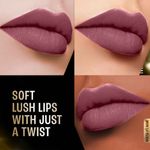 Buy Lakme Cushion Matte Lipstick, Mauve Envy, 4.5g - Purplle