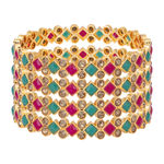 Buy Sukkhi Alluring Gold Plated Bangle For Women (Set of 4) 2.8 - Purplle