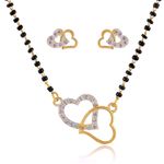 Buy Sukkhi Adorable Gold Plated Mangalsutra Set for Women - Purplle