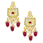 Buy Sukkhi Bollywood Inspired Gold Plated Kundan Choker Necklace Set For Women - Purplle