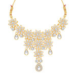 Buy Sukkhi Lavish Gold Plated Choker Necklace Set for Women - Purplle