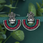 Buy Sukkhi Classic Oxidised Chandbali Laxmi Earring for Women - Purplle