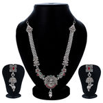 Buy Sukkhi Alluring Oxidised Goddess Laxmi Necklace Set for Women - Purplle