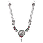 Buy Sukkhi Alluring Oxidised Goddess Laxmi Necklace Set for Women - Purplle