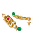 Buy Sukkhi Attractive Gold Plated Kundan Choker Necklace Set for Women - Purplle