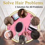 Buy Majestique Mini Pocket Detangling Hair Brush | for Adults & Kids - Color May Vary 3 Pcs - Purplle