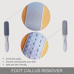 Buy Majestique Pro Callus Remover Foot Scrubber | Double Sided Foot Files | Deluxe Pedicure Spa Treatment - Multicolor - Purplle