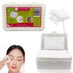 Buy Majestique 250Pcs Soft Touch Facial Cotton Pads - Makeup Remover Wipes for Cleansing Skin & Nail Polish Remover - Purplle