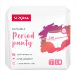 Buy Sirona Disposable period panties - S-M - Purplle