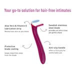 Buy Sirona Disposable Bikini Line Razor for Women - 3 Razors - Purplle