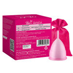 Buy Paree Prima Reusable Menstrual Cup with protection Pouch| Small Size | 100% Medical Grade Silicon|Super Soft ,Rash and Leak Free|Upto 10 Hour Protection| FDA approved - Purplle