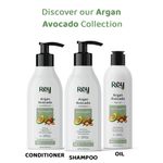 Buy Rey Naturals Avocado Shampoo to Repair Damaged Hair|Natural Actives|Paraben and Sulphate Free | For Smooth Hair | Reduces Frizzy Hair & Dryness | Suitable for Men and Women | 300 ML - Purplle