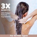 Buy Rey Naturals Amla Reetha Shikakai Hair Conditioner for Strong & Long Hair | Paraben & Sulphate Free | Fights Dry & Frizzy Hair | Deep Conditioner for Dry Hair| Suitable for Men & Women | 250 ML Visit the Rey Naturals Store - Purplle