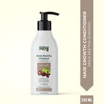 Buy Rey Naturals Amla Reetha Shikakai Hair Conditioner for Strong & Long Hair | Paraben & Sulphate Free | Fights Dry & Frizzy Hair | Deep Conditioner for Dry Hair| Suitable for Men & Women | 250 ML Visit the Rey Naturals Store - Purplle
