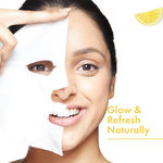 Buy Good Vibes Brightening Sheet Mask - Lemon (20 ml) - Purplle