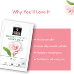 Buy Good Vibes Rose Moisturizing Sheet Mask | Lightweight, Antioxidant, Nourishing | No Animal Testing (20 ml) - Purplle