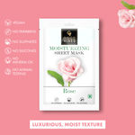 Buy Good Vibes Rose Moisturizing Sheet Mask | Lightweight, Antioxidant, Nourishing | No Animal Testing (20 ml) - Purplle