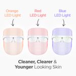Buy PROTOUCH 3 in 1 LED Face Mask - Purplle